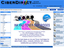 Tablet Screenshot of ciberdirect.co.uk